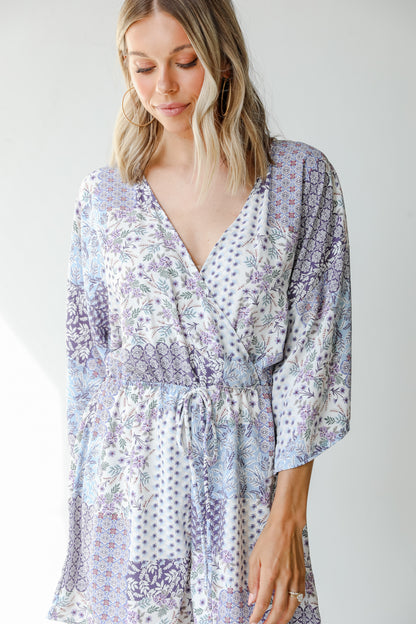 Floral Romper front view