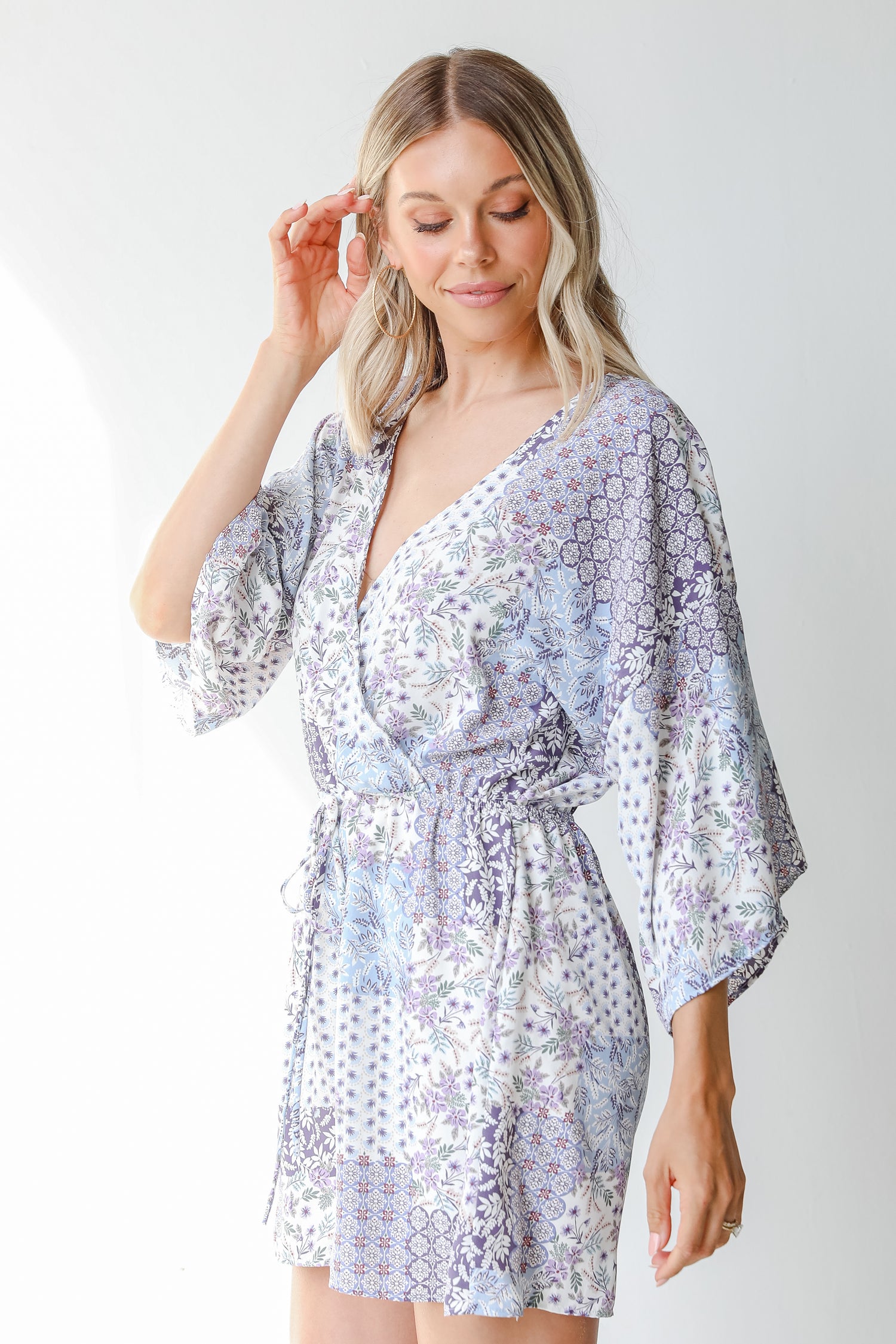 Floral Romper side view
