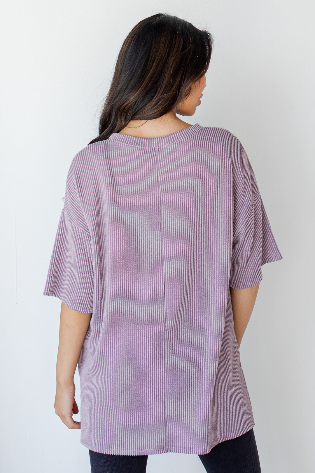 Corded Tee back view