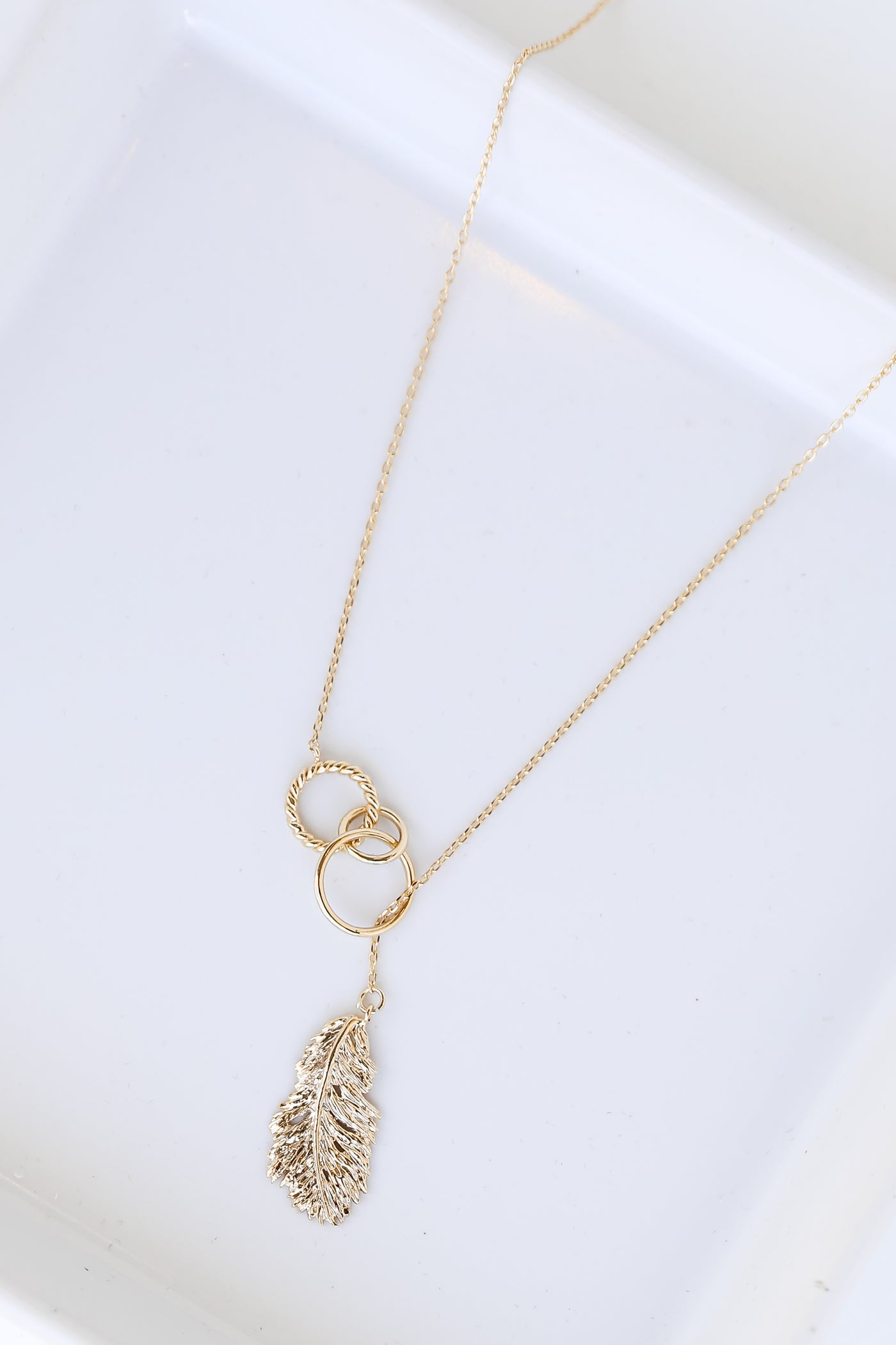 Gold Leaf Necklace from dress up