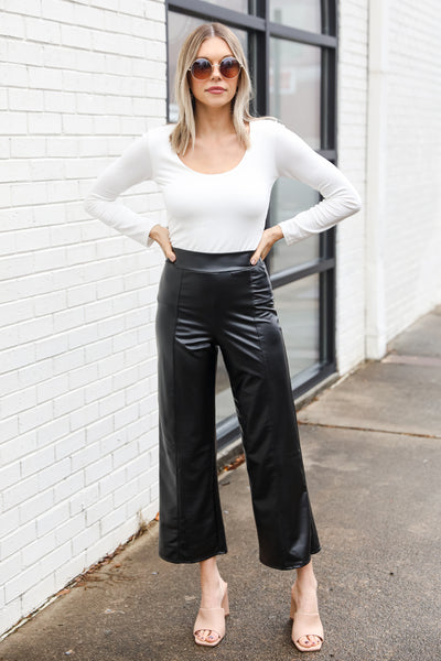 Leather Pants on model