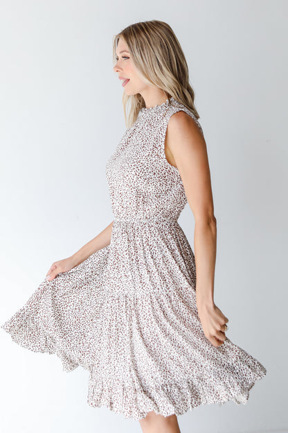 Leopard Dress side view