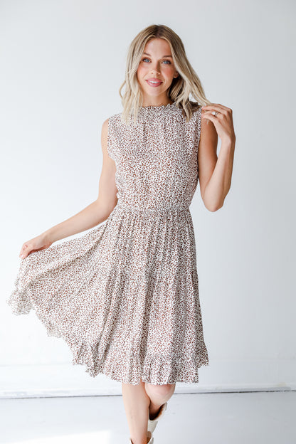 Leopard Dress front view