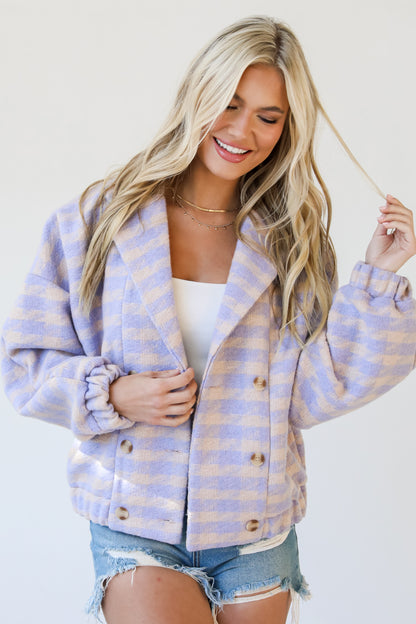 houndstooth Tweed Jacket