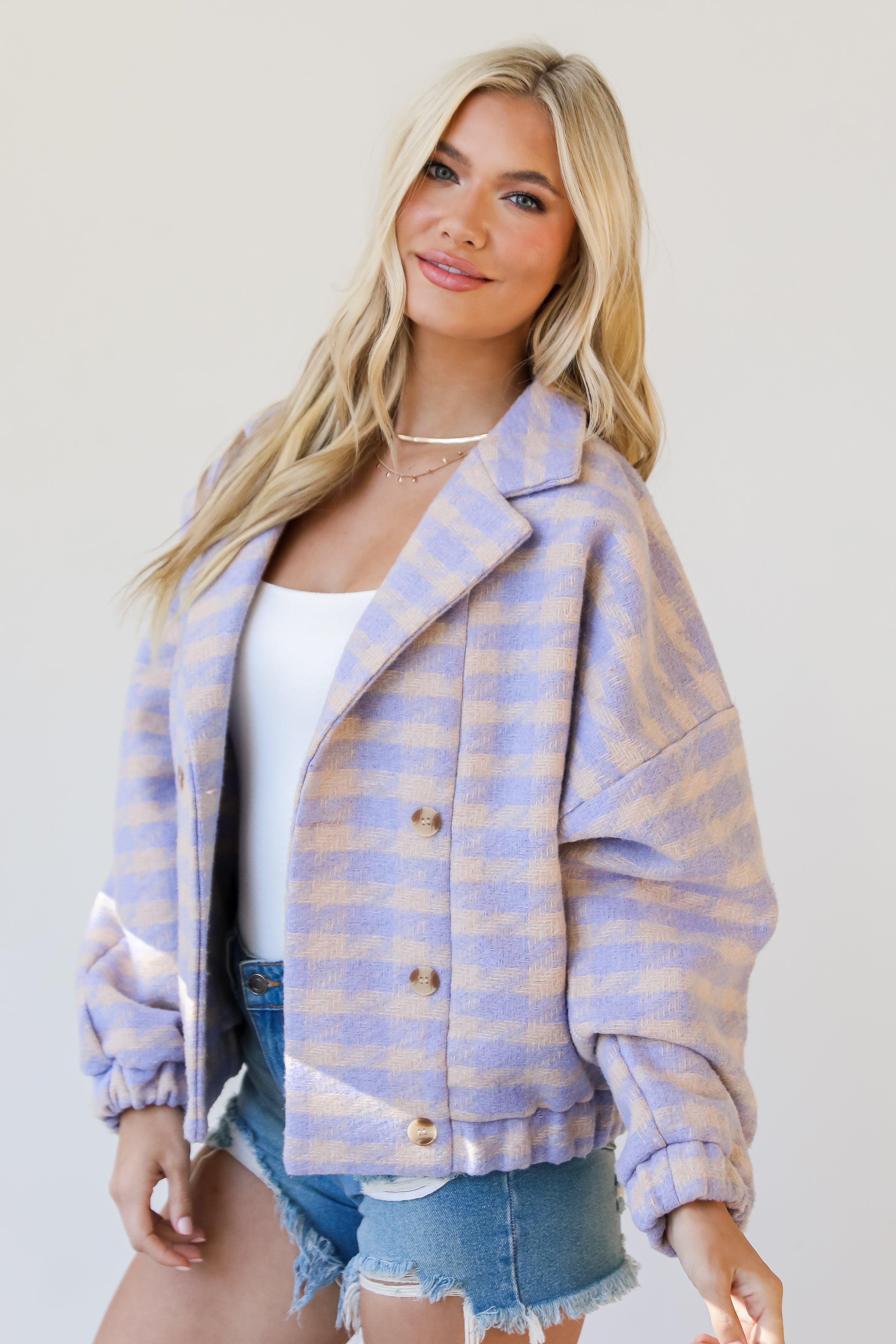 Tweed Jacket side view