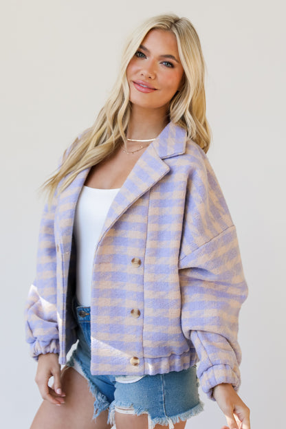 Tweed Jacket side view