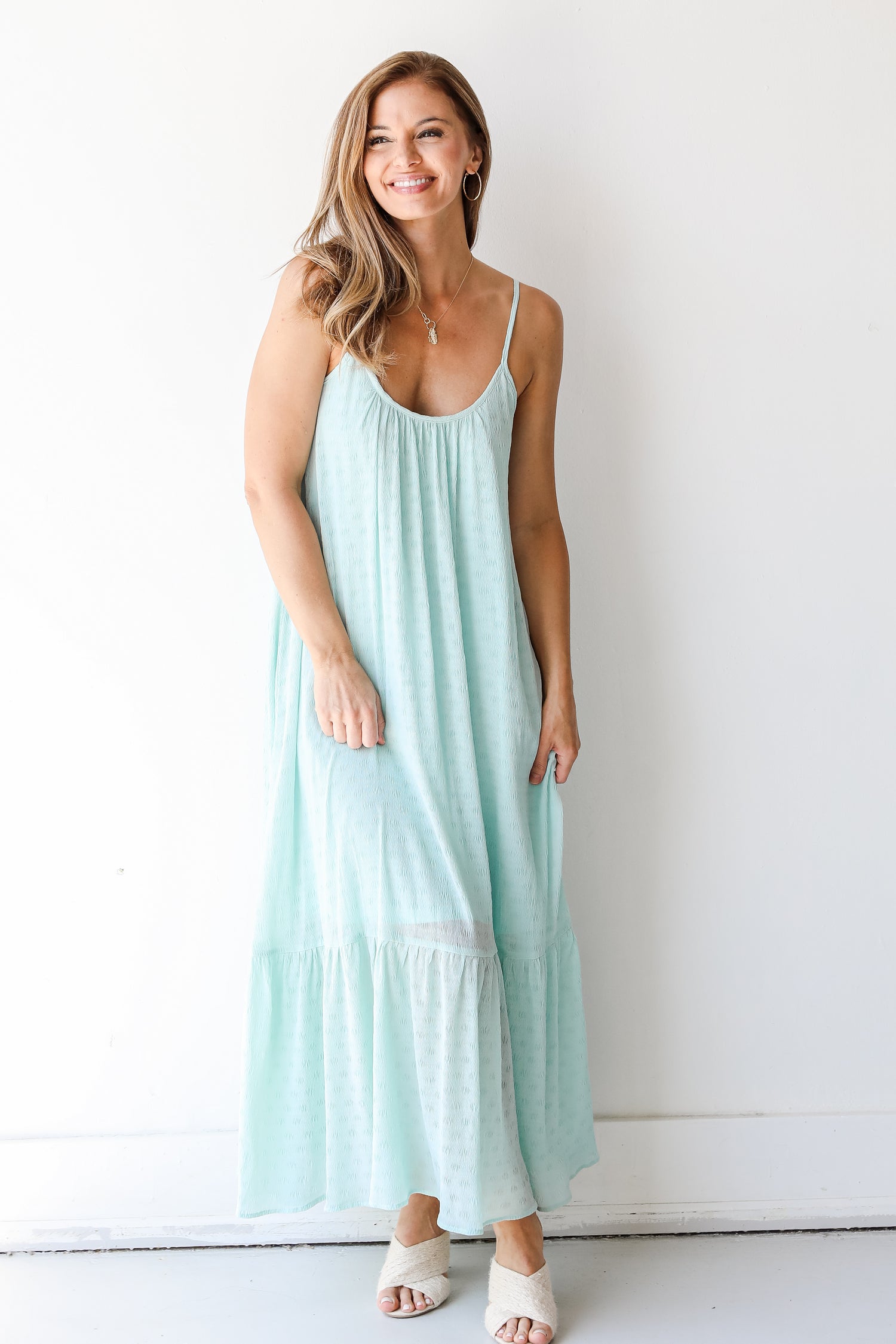 Maxi Dress in mint