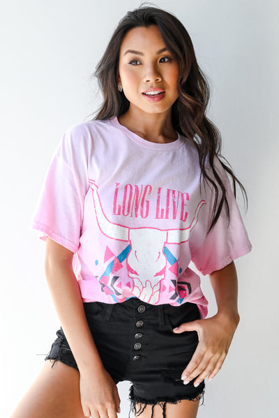Long Live Ombre Tee front view