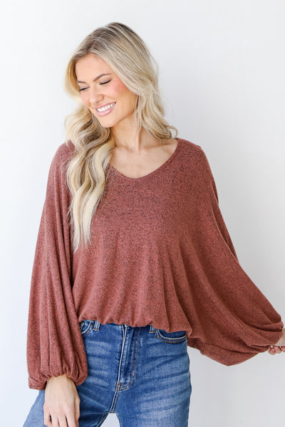 Brushed Knit Top from dress up