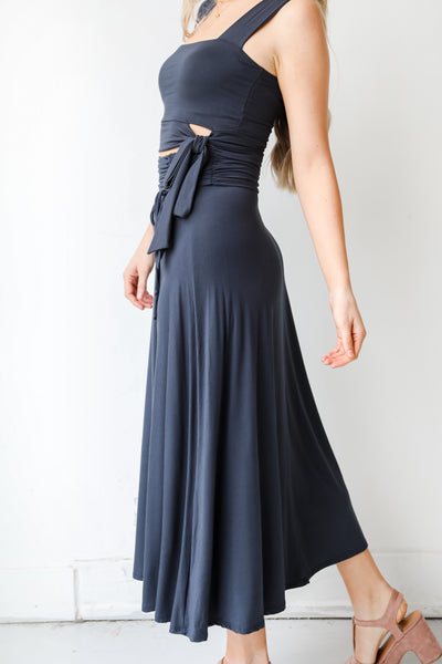 Maxi Skirt side view