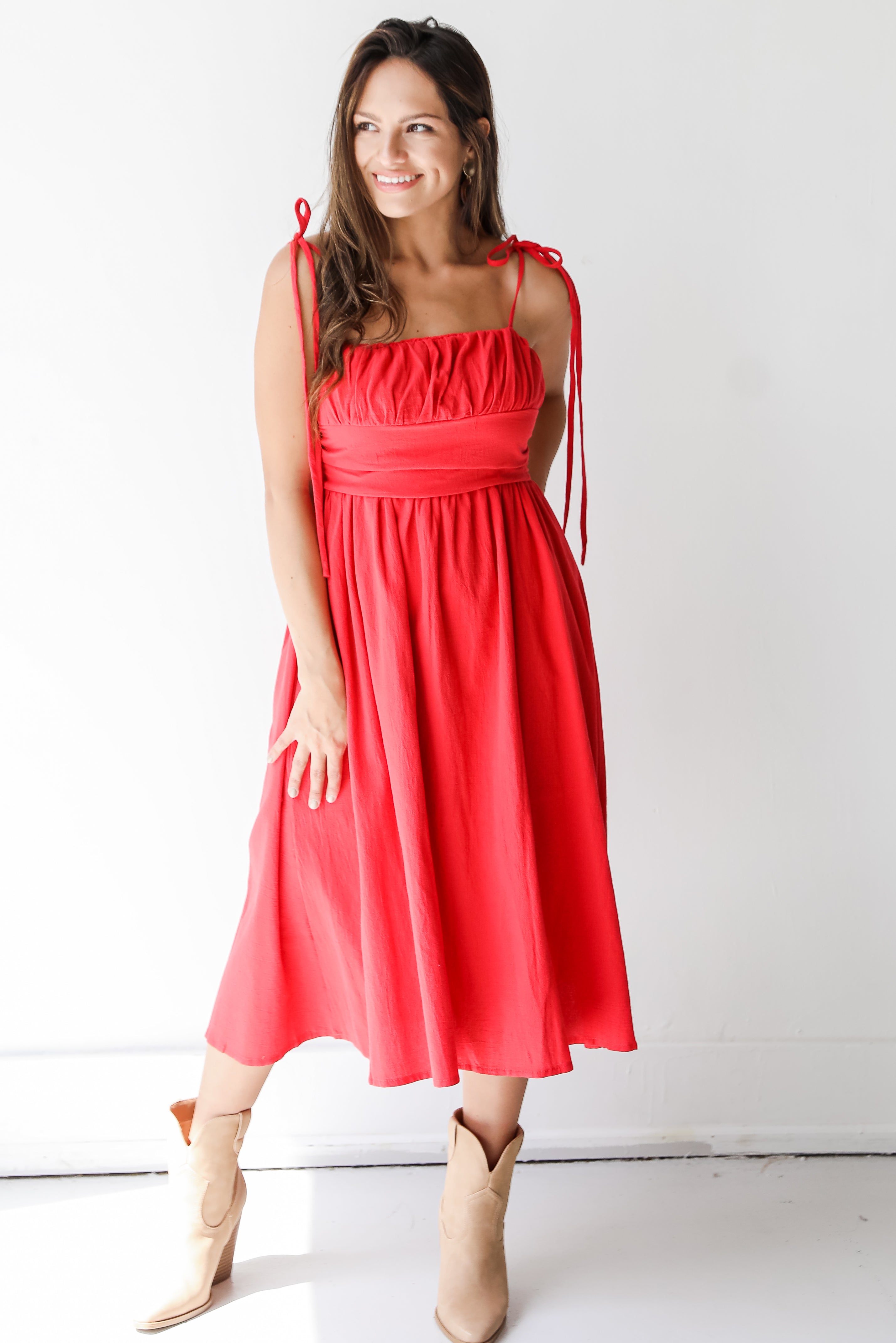 FINAL SALE - Meant To Be Remembered Midi Dress