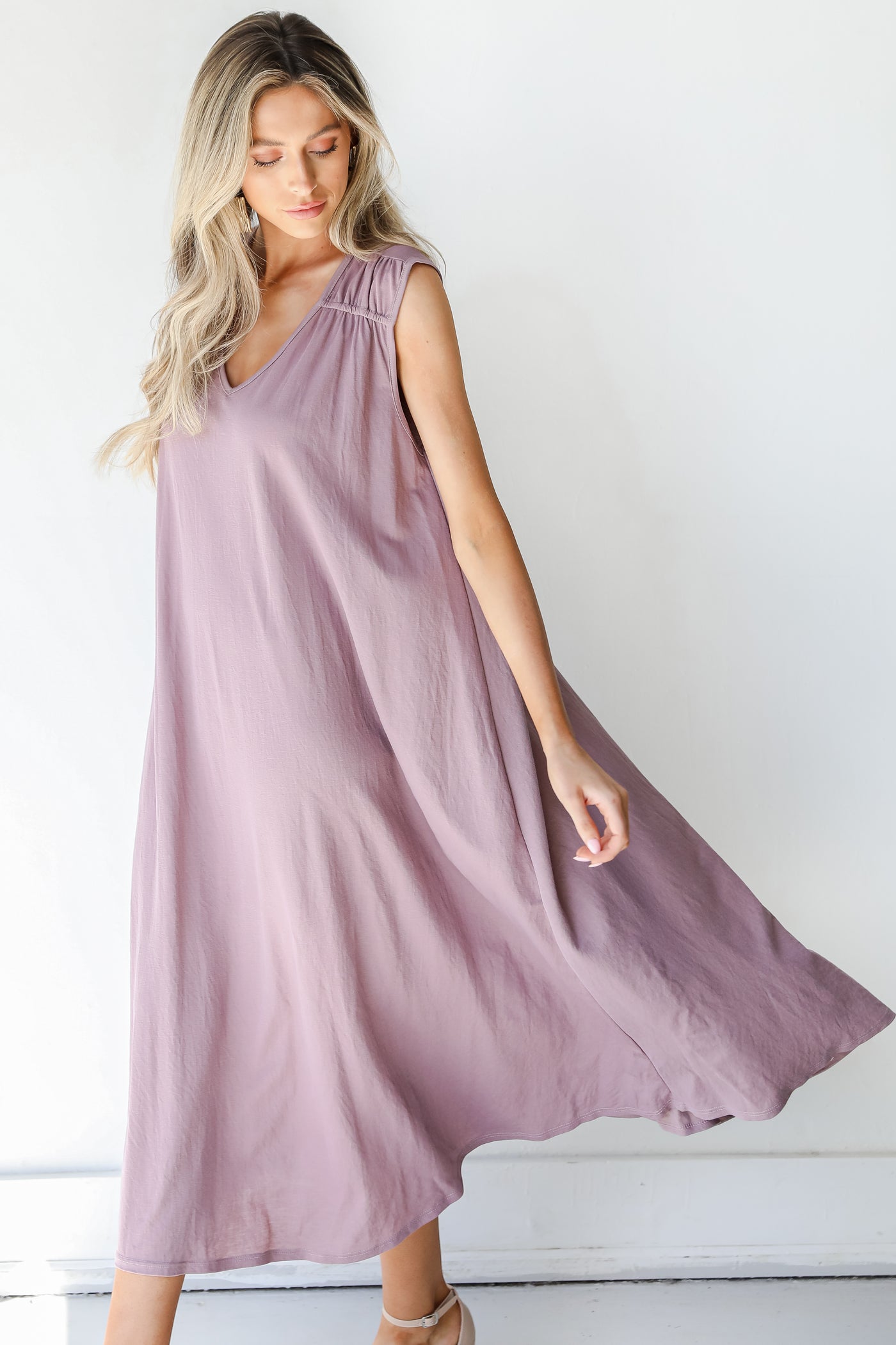 Maxi Dress in lavender