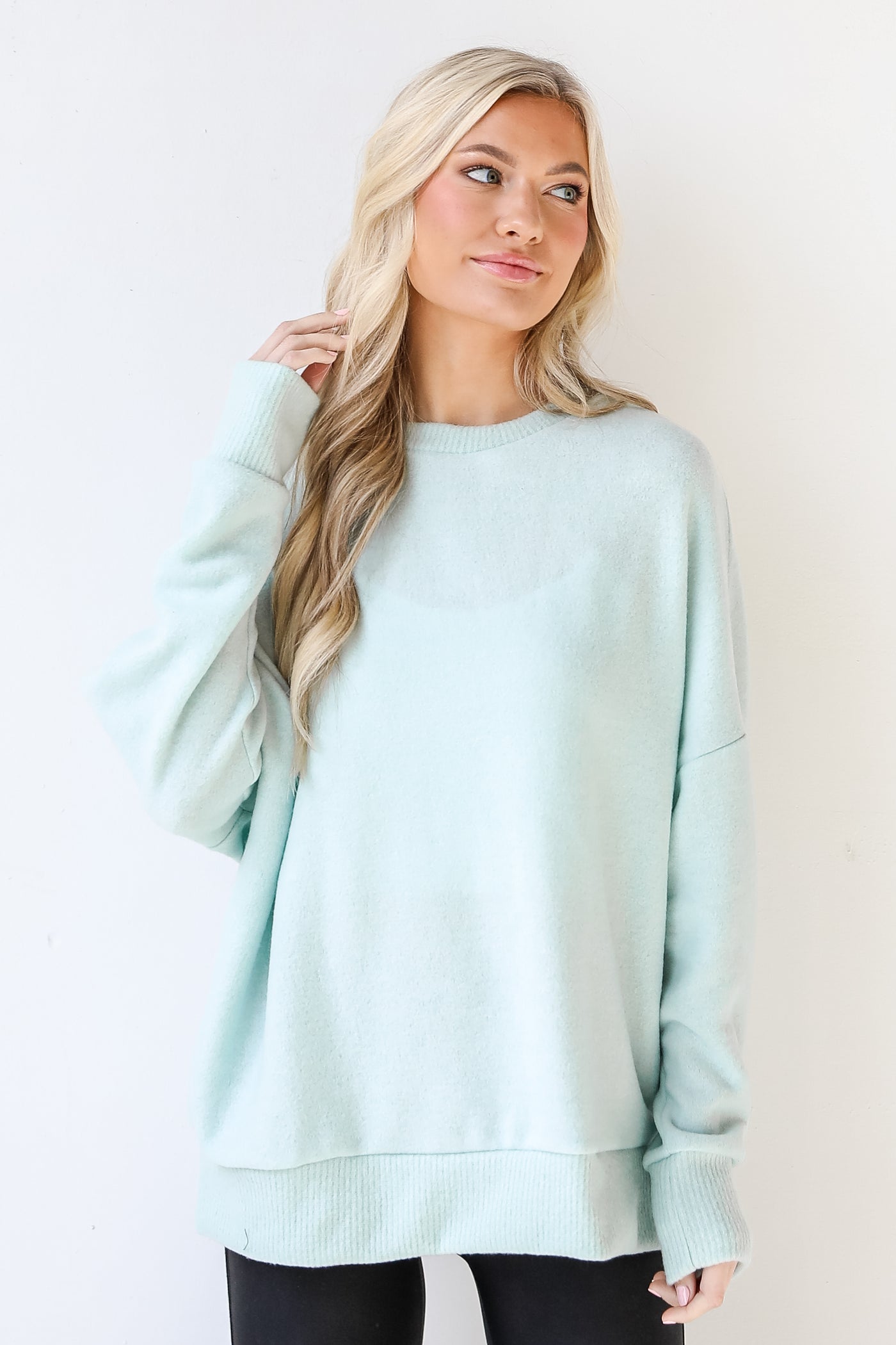 Brushed Knit Top