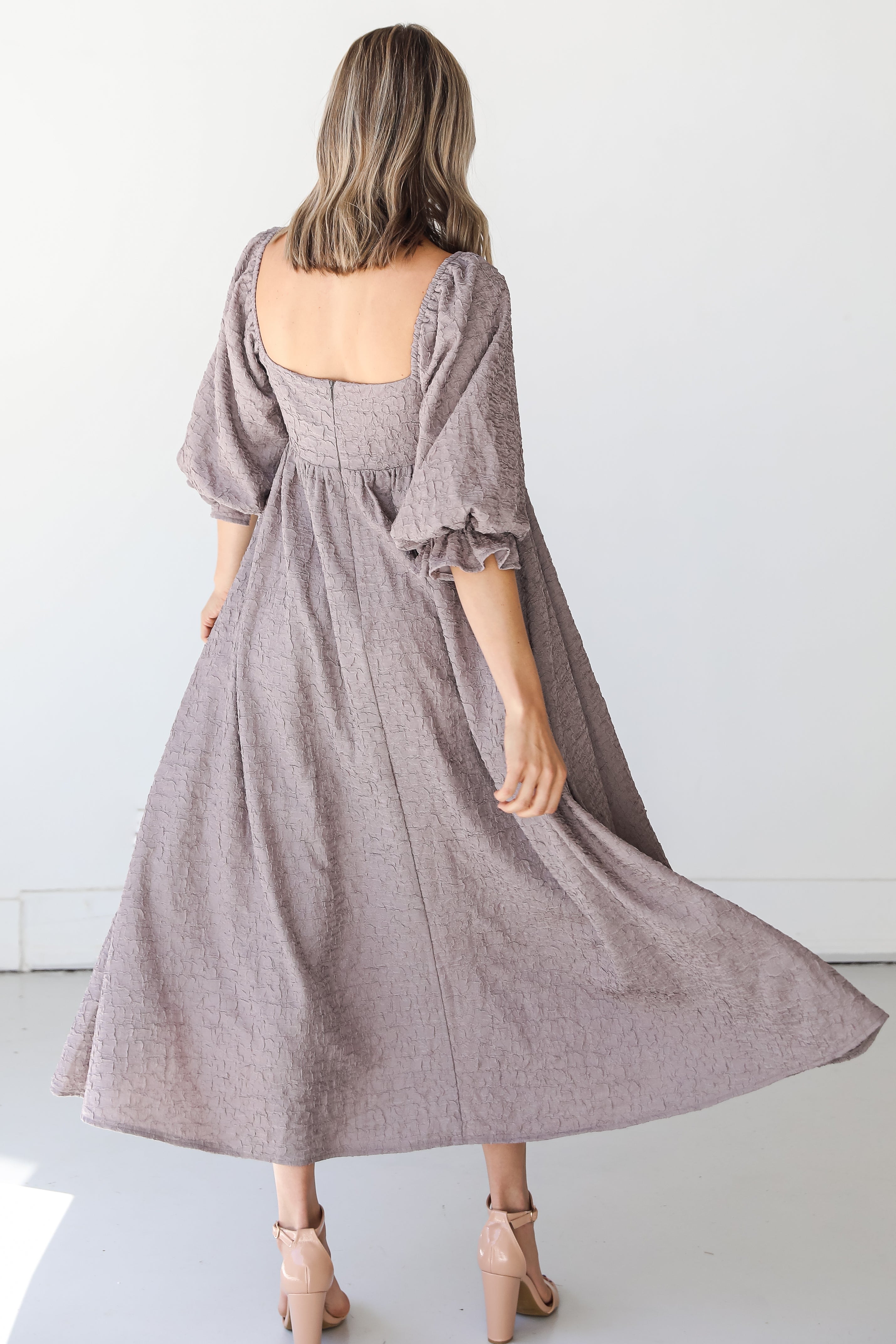 Maxi Dress back view