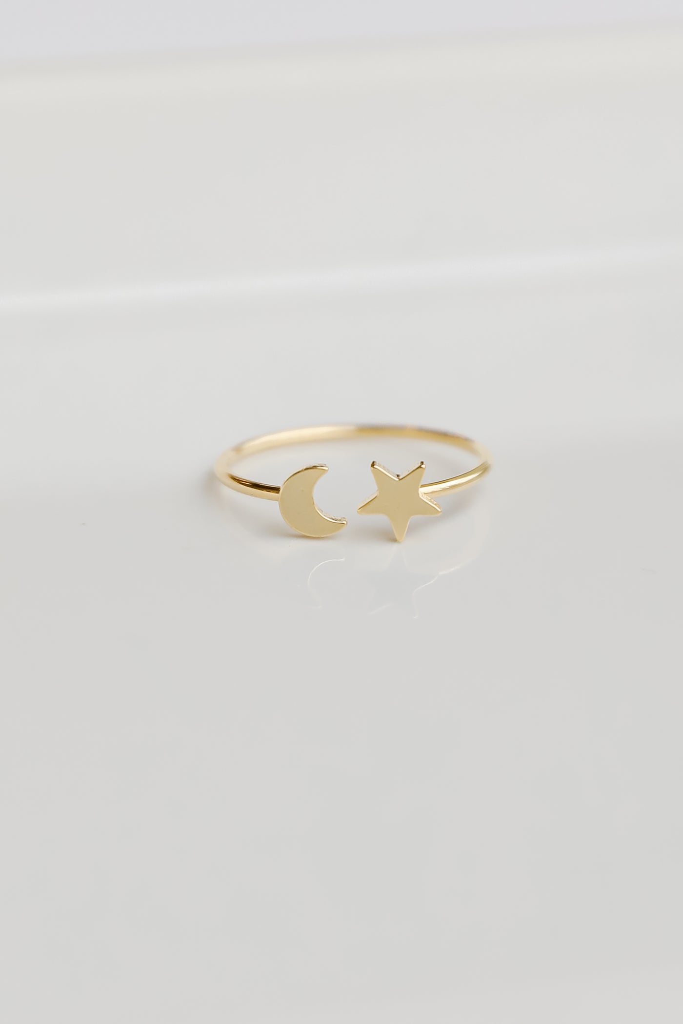 Gold Star + Moon Ring from dress up