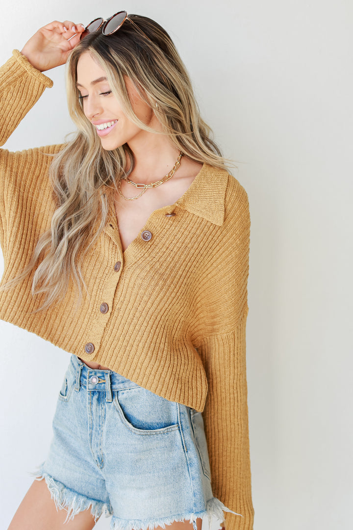 Cropped Sweater side view