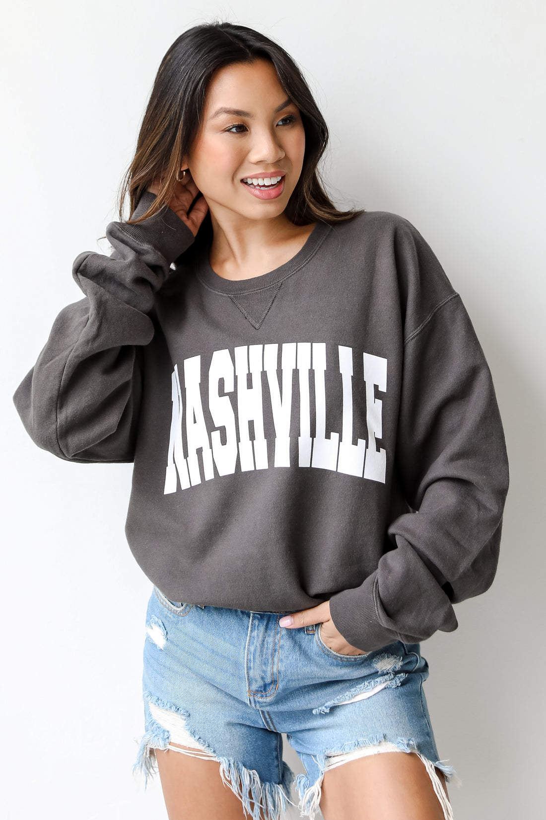 Charcoal Nashville Pullover