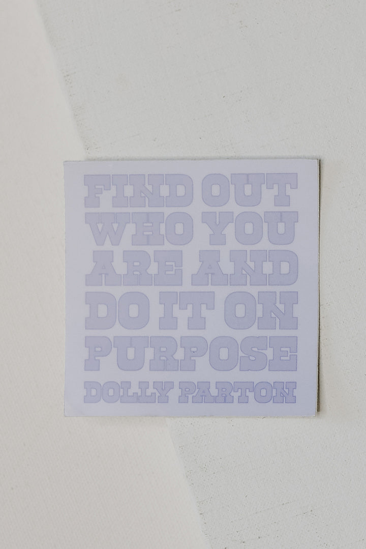 Dolly Quote Sticker