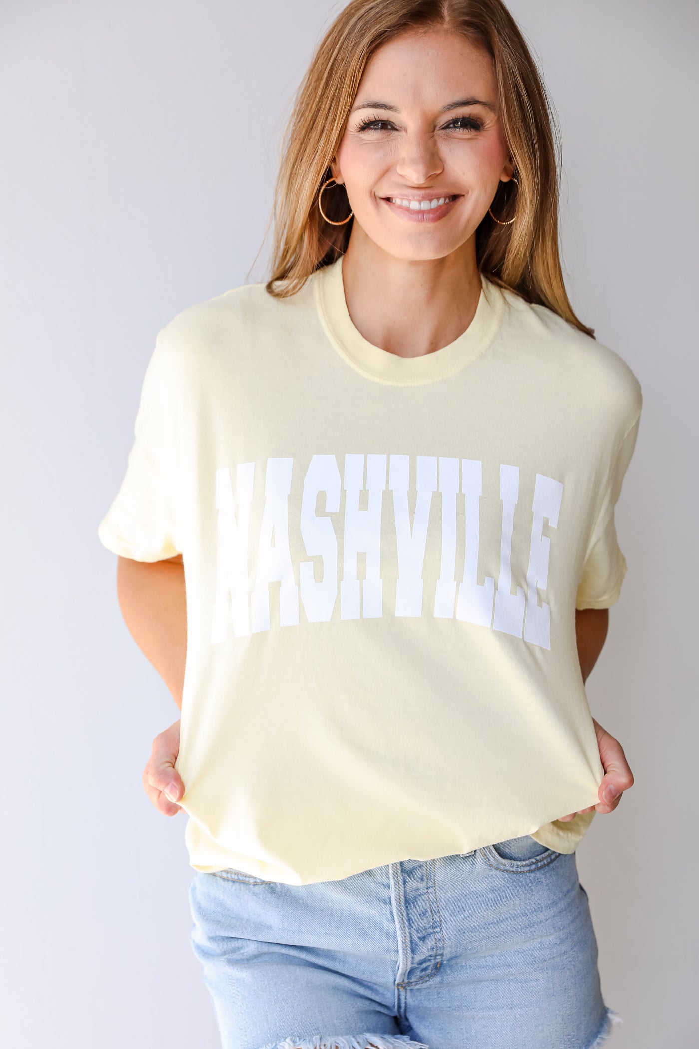 Yellow Nashville Tee from dress up