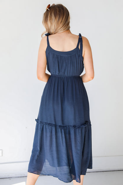 Midi Dress back view