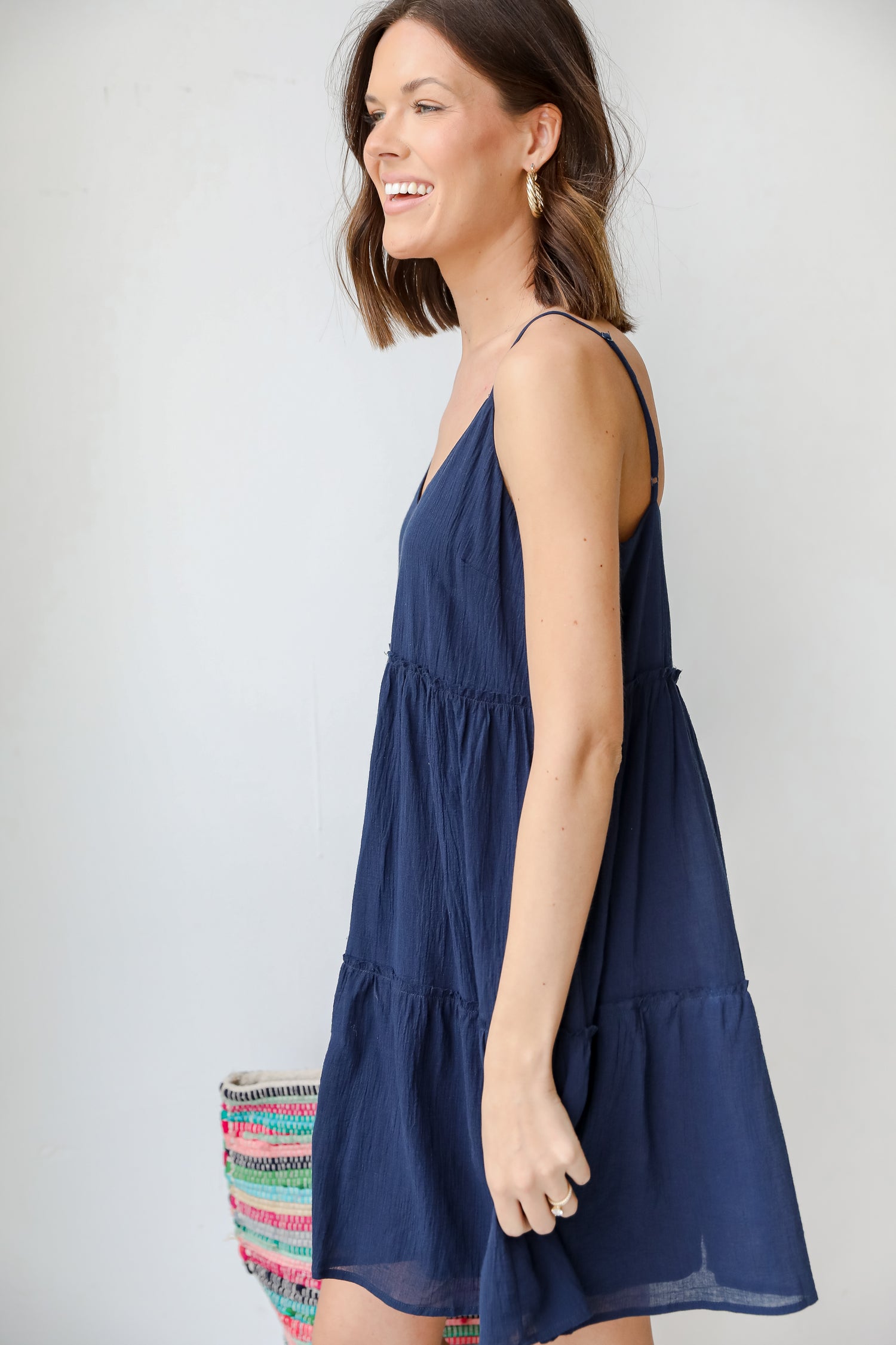 Tiered Mini Dress side view