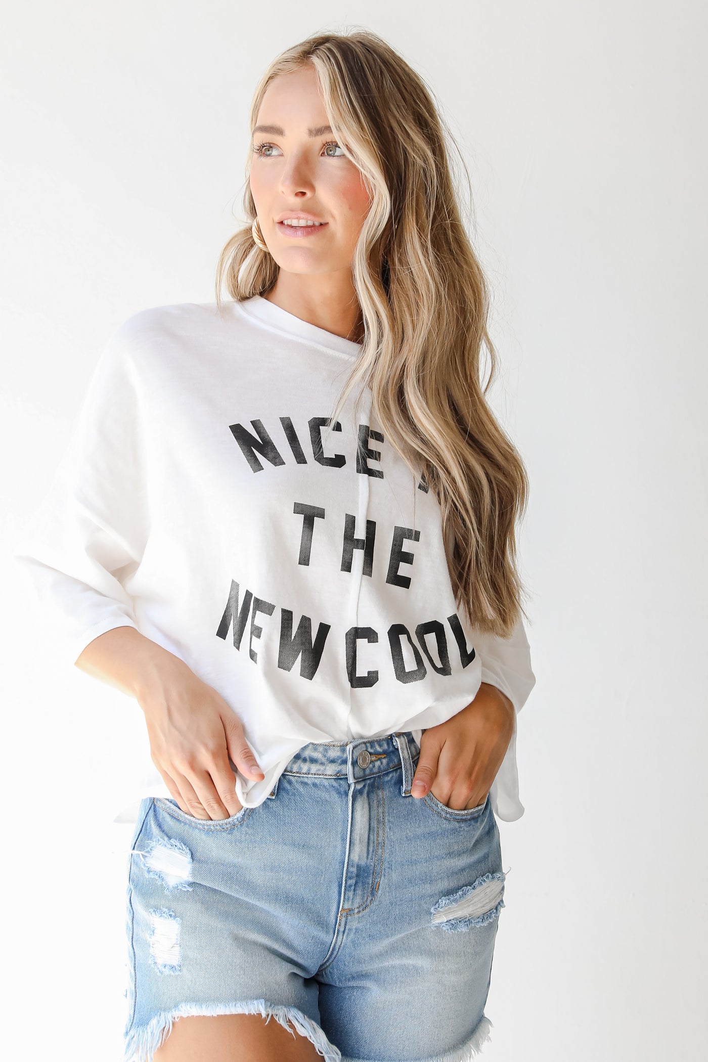 Nice Is The New Cool Graphic Tee