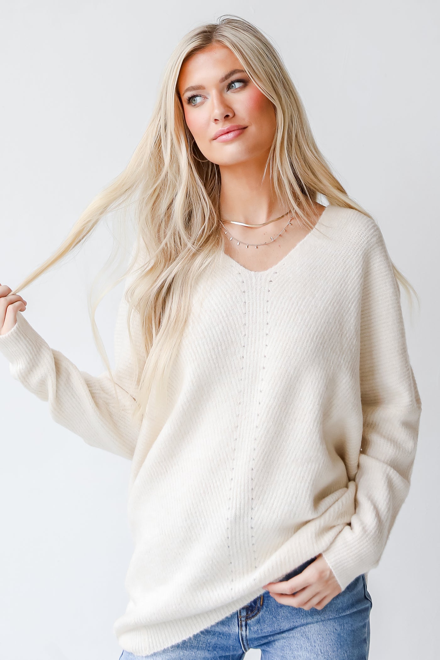 Sweater in Ivory