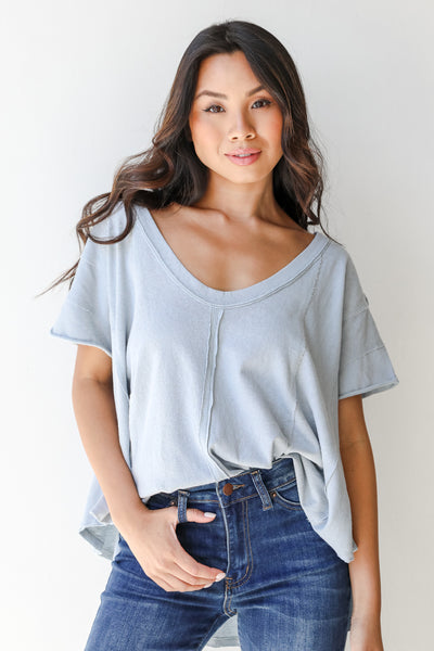 Simple Tee front view