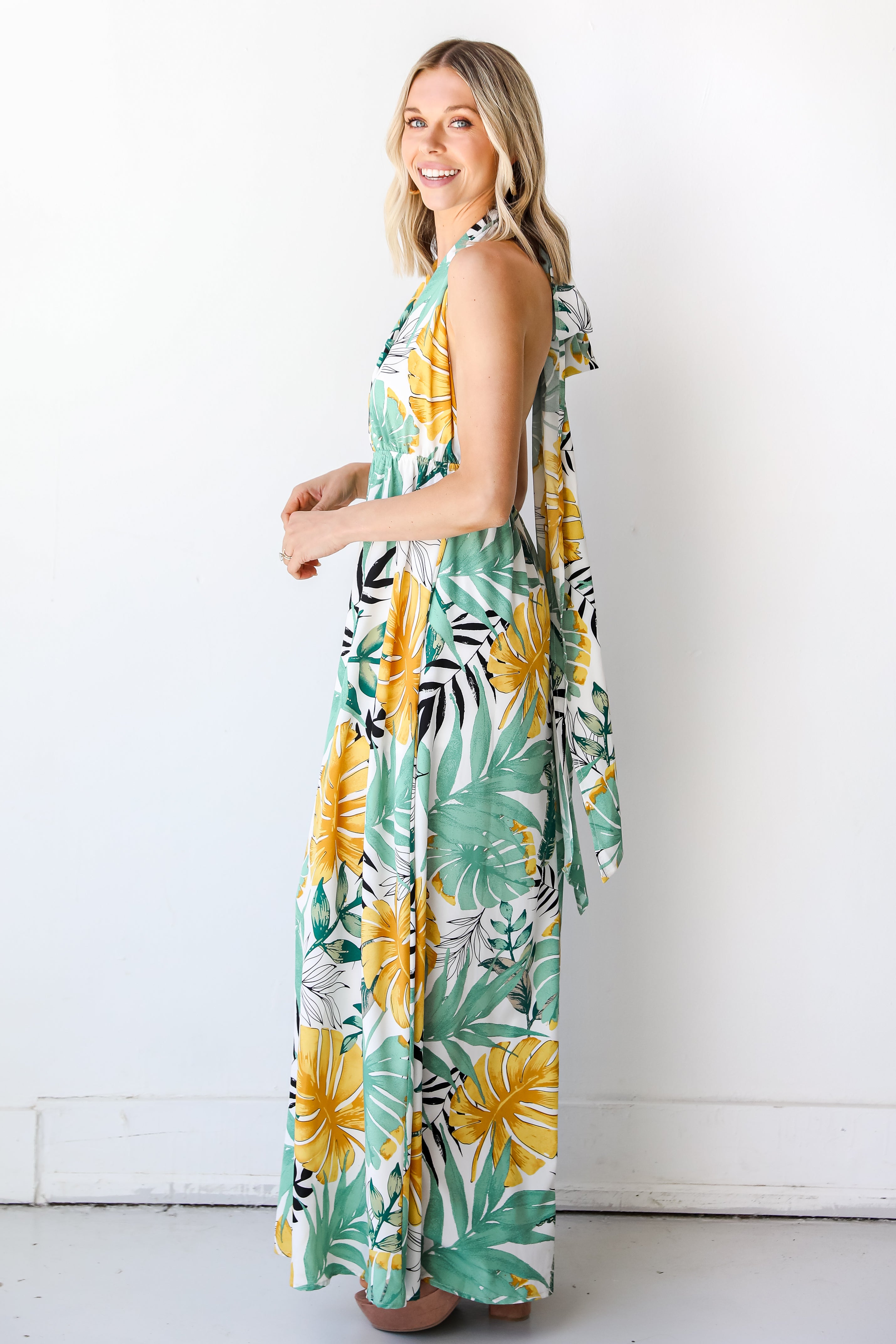 Maxi Dress side view