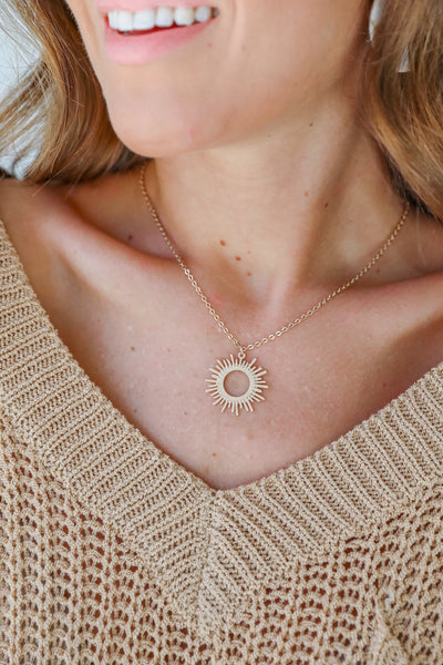 Aspen Sunburst Necklace
