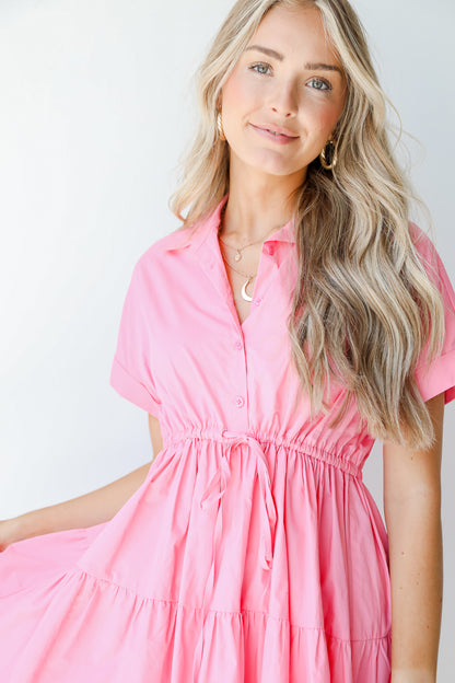 Sweetly Thinking Tiered Mini Dress