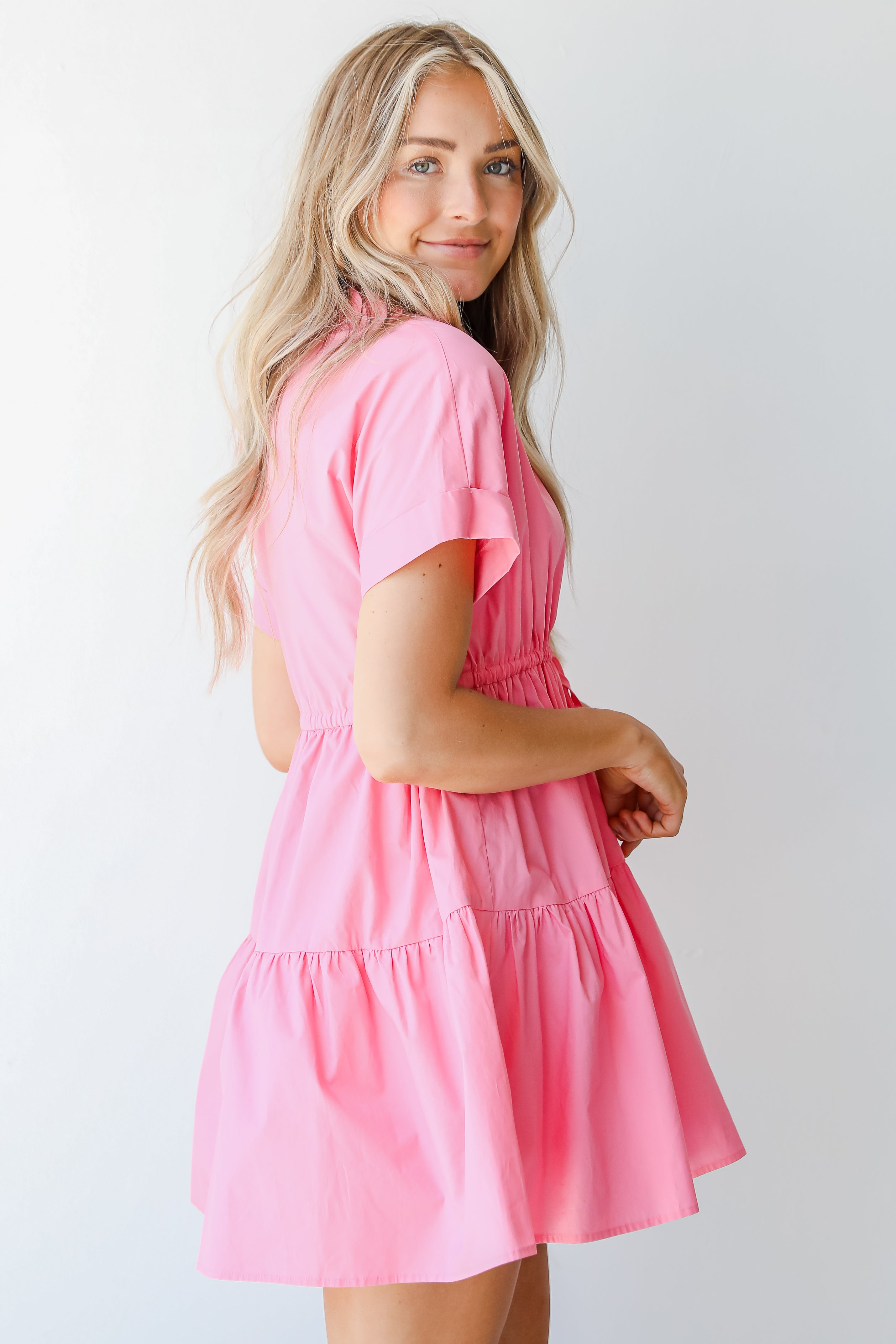 Sweetly Thinking Tiered Mini Dress