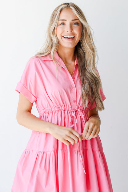 Sweetly Thinking Tiered Mini Dress