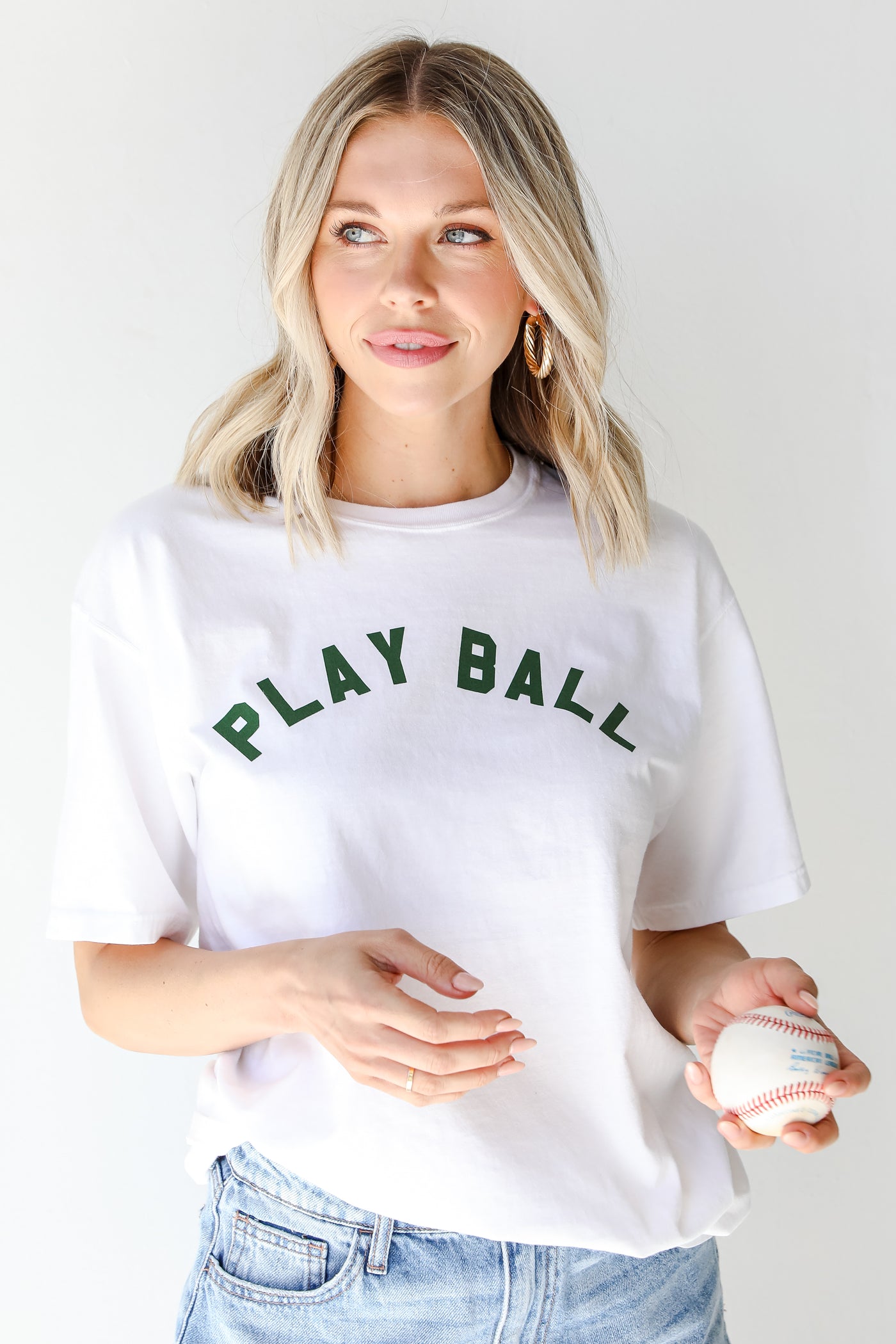 Play Ball Tee front view