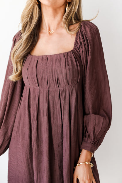 Babydoll Mini Dress close up