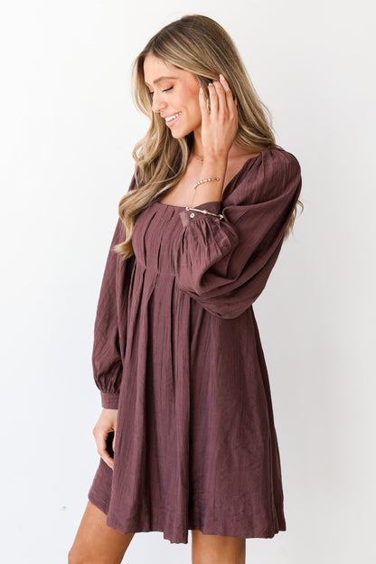 Babydoll Mini Dress side view