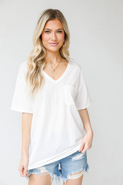 Tee in ivory