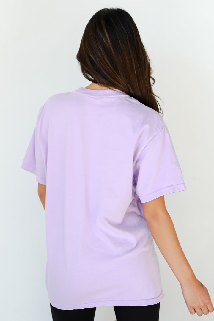 Lavender Proverbs Woman Tee back view