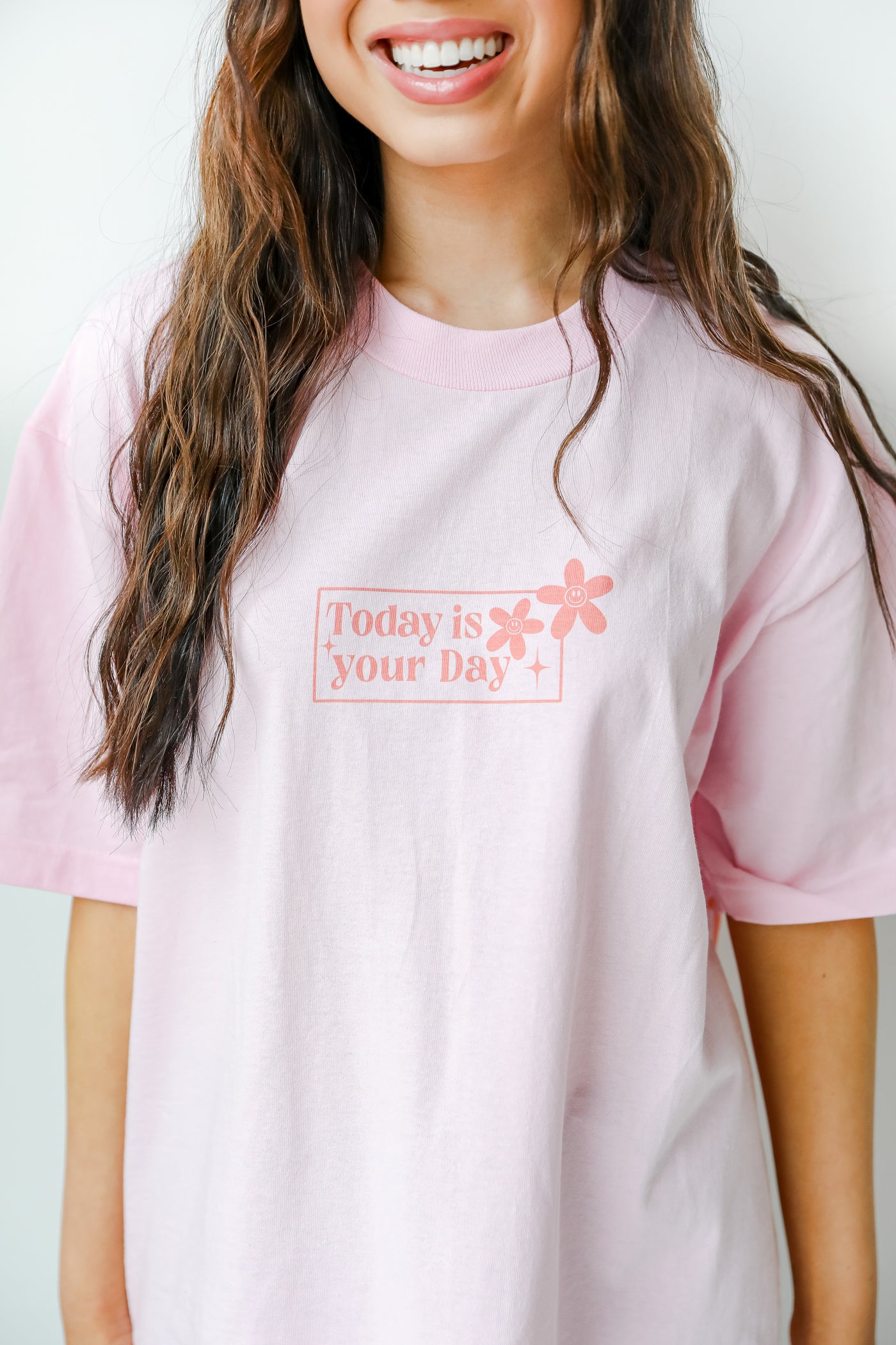 Today Is Your Day Graphic Tee close up