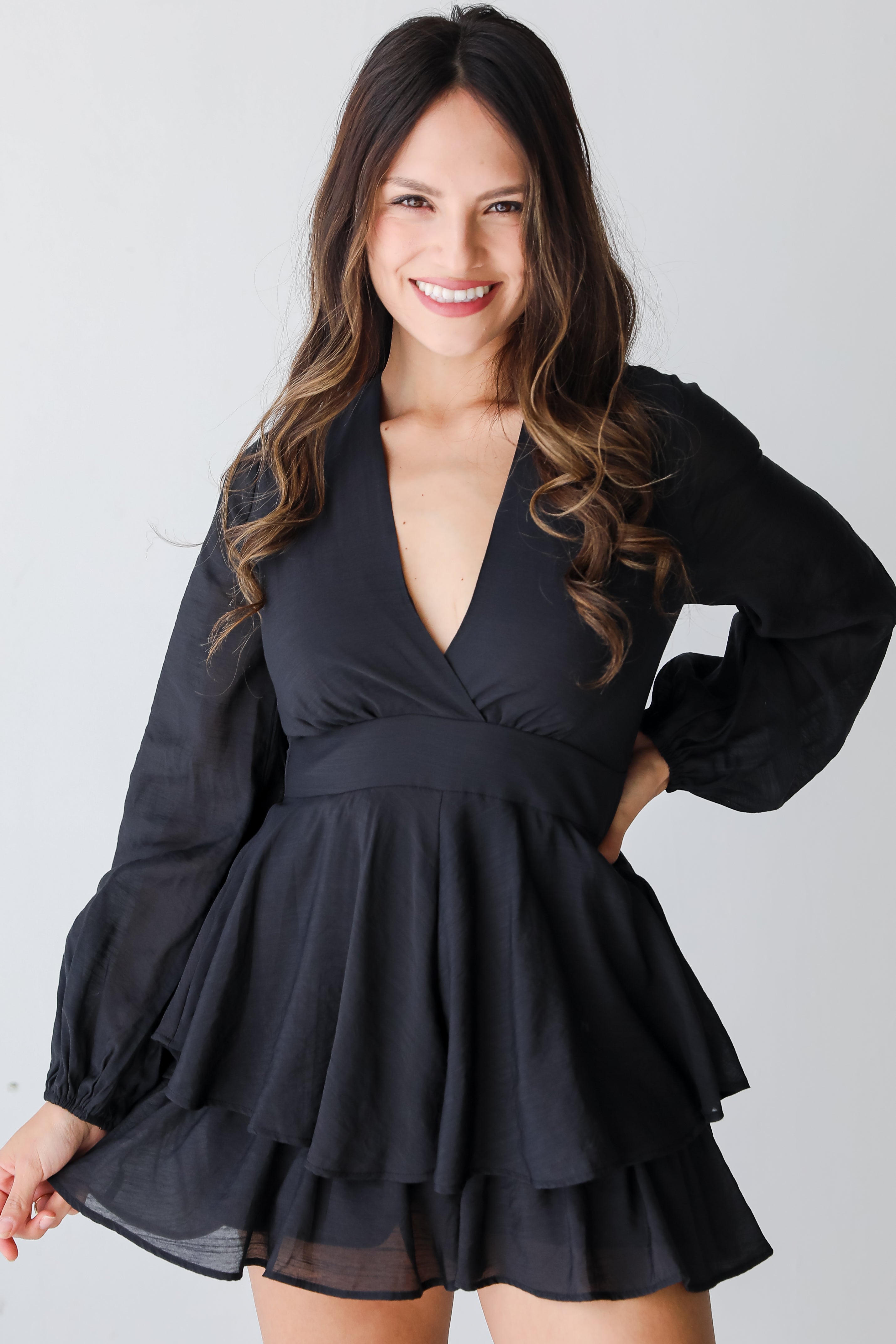 black Romper