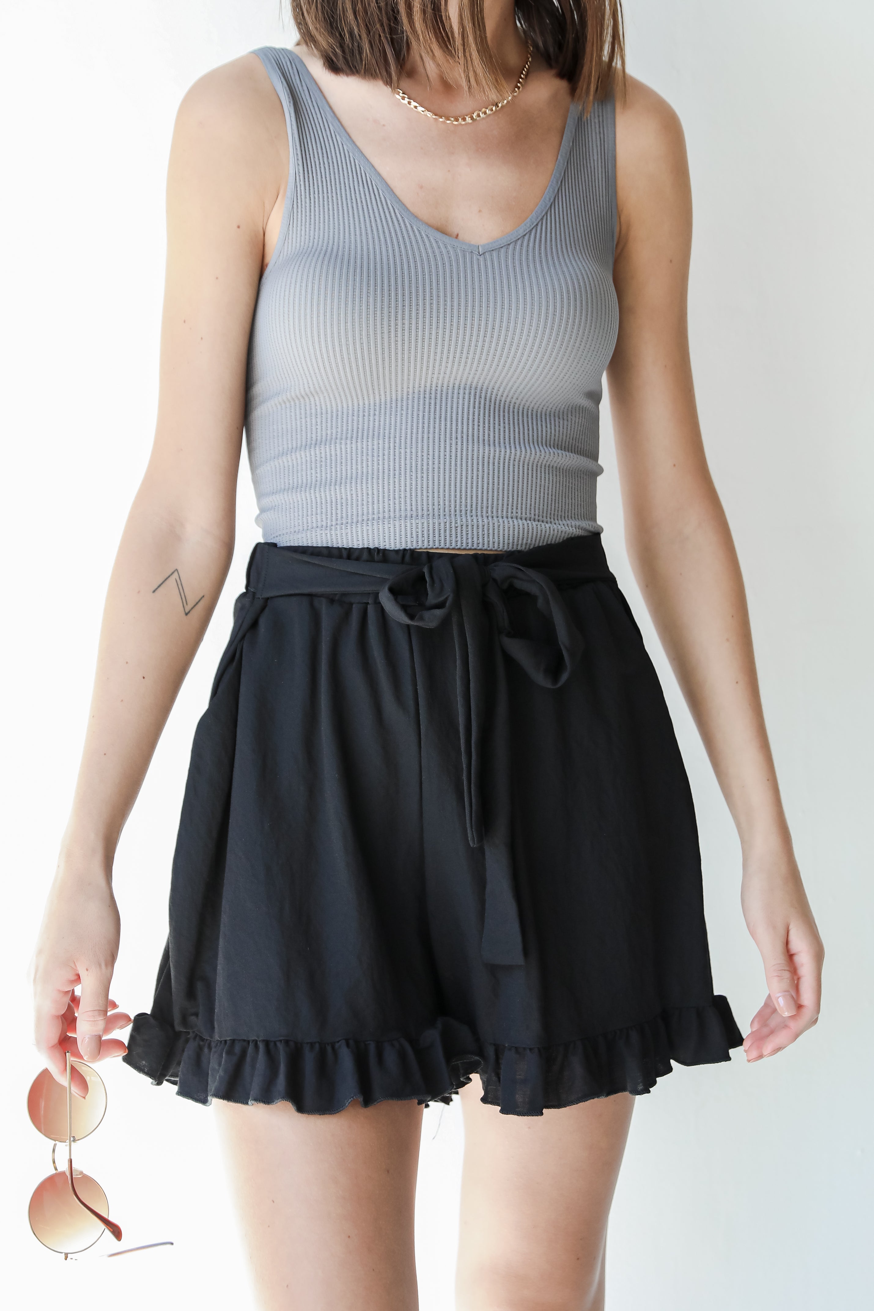 Shorts in black