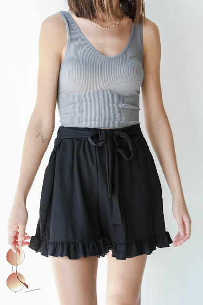Shorts in black