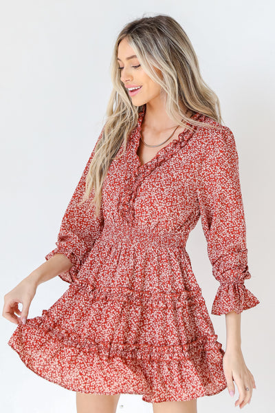 Floral Mini Dress from dress up