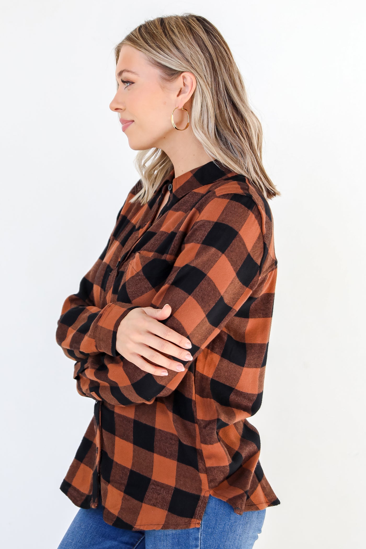 Flannel side view