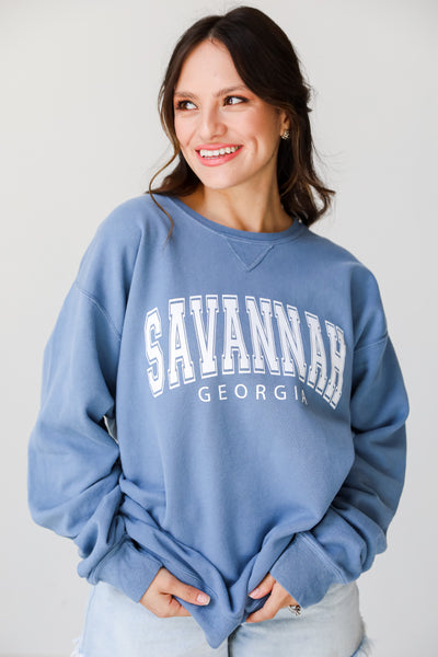 Blue Savannah Georgia Pullover