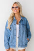 Smiley Face Denim Jacket