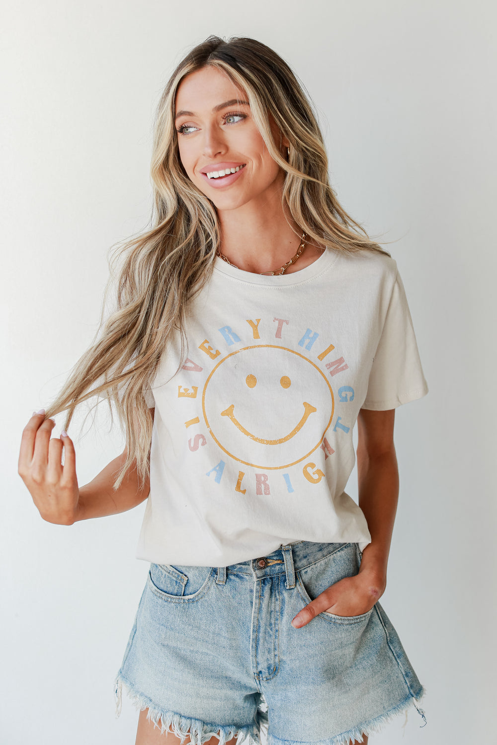 Everything Is Alright Graphic Tee from dress up