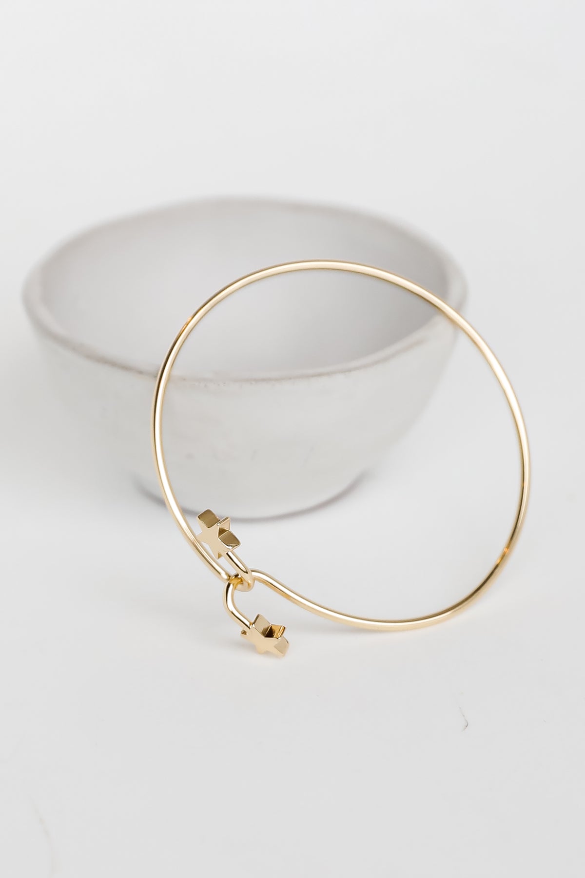 Dainty Gold Star Cuff Bracelet Dress Up