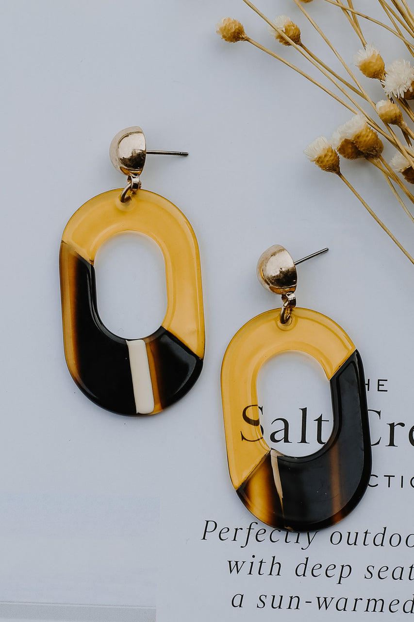 Acrylic Statement Earrings from dress up
