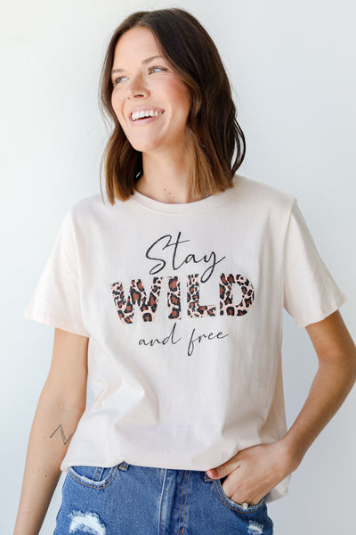 Stay Wild And Free Graphic Tee